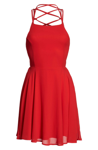 Stylish Backless Fashion Dress-M6