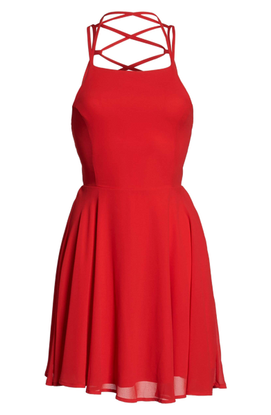 Stylish Backless Fashion Dress-M6